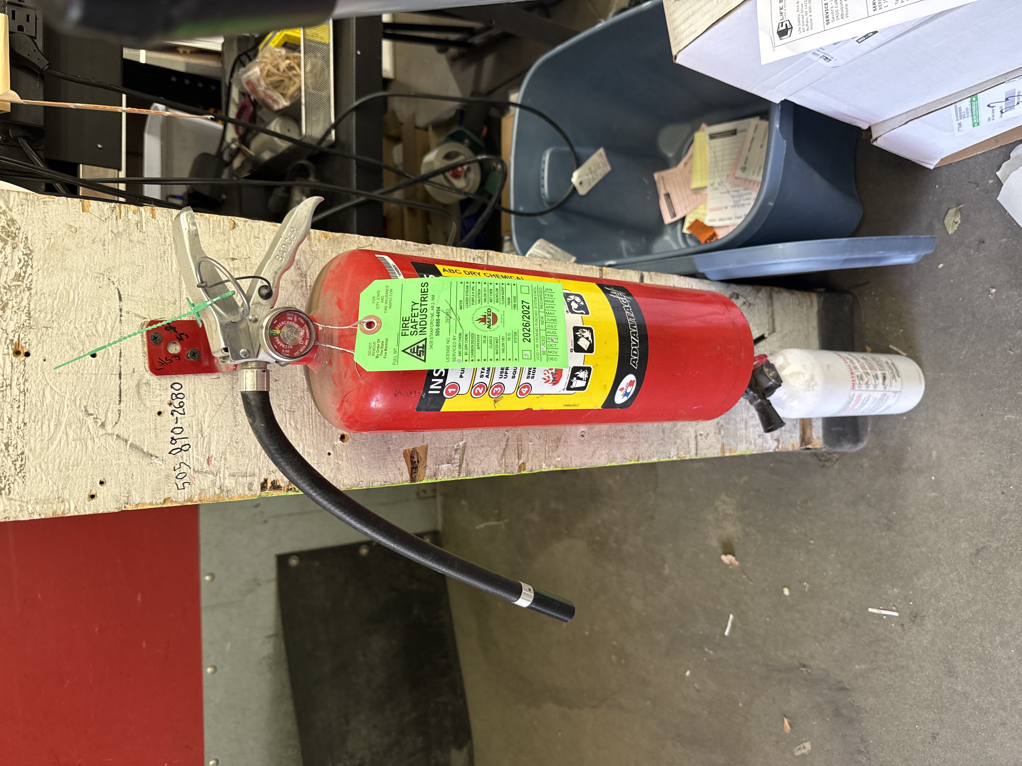Fire Extinguisher Inspection & Certification in Northwest Albuquerque, NM - photo 1