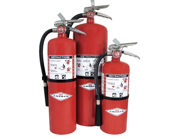 Apartment complex extinguisher tagging in Albuquerque by Fire Safety Industries